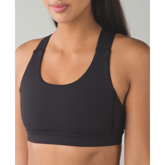 Lululemon All Sport Bra Black - Picture 1 of 7